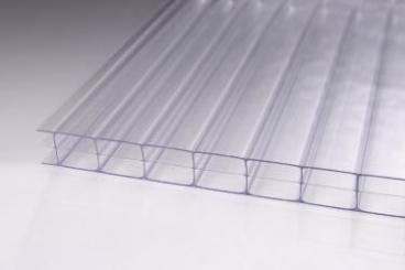 16 mm Nova-Lite Stegdreifachplatten Polycarbonat klar 