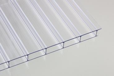 16 mm Stegplatten aus Acrylglas 16/32 glasklar 