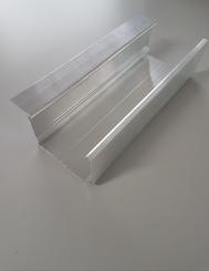 Alu Regenrinne 110mm - Komplettset für 6100 mm Länge 