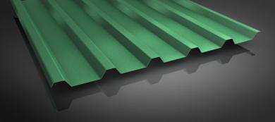 Trapezbleche 0,4mm 35/207 SOPO 2.Wahl m. Vlies 