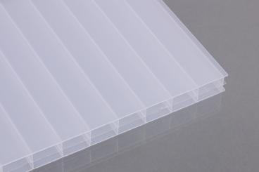 16 mm Stegdreifach-Platten weiß-opal 