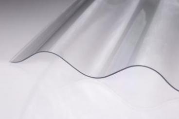 Polycarbonat-Welle-Lichtplatten 2,5 mm 76/18 klar 