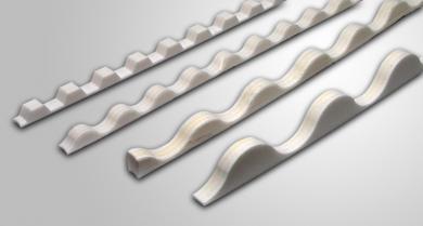 Profilfüller 76/18 Spundwand weiß 1064 mm 