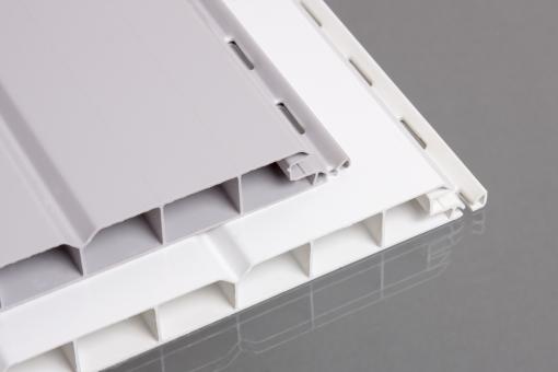 PVC Wand- und Deckenpaneele Weiß 200 mm 
