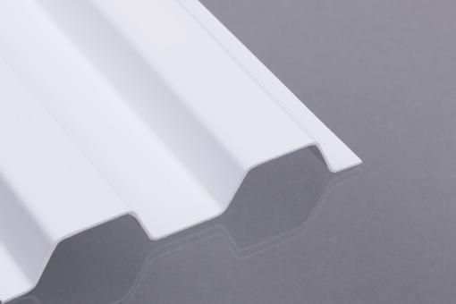 Sollux® Trapezplatten 70/18 weiß-opak "EXTREM BELASTBAR 