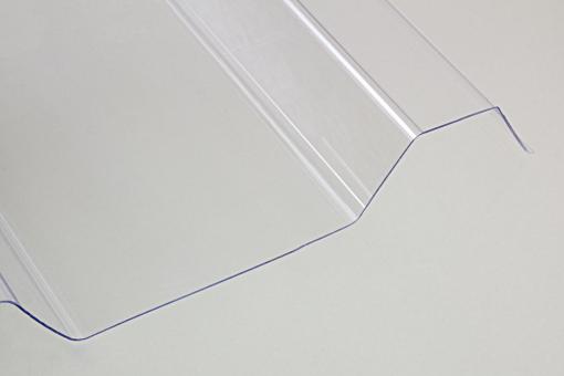 Polycarbonat Lichtplatten 1mm Trapezprofil 35/207 glasklar 